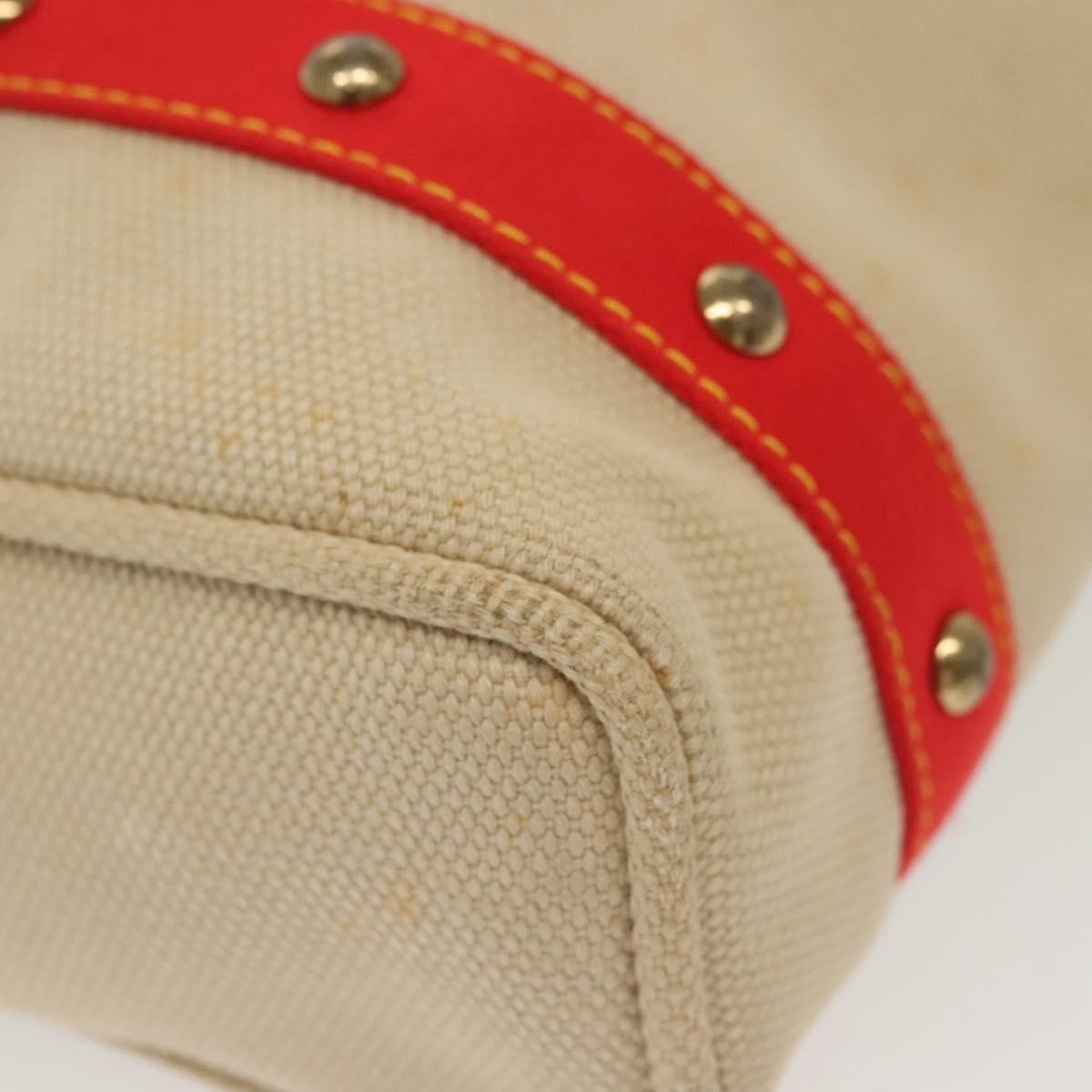 Louis Vuitton Antigua Tote Canvas, BEIGE, CANVAS, Tote bag