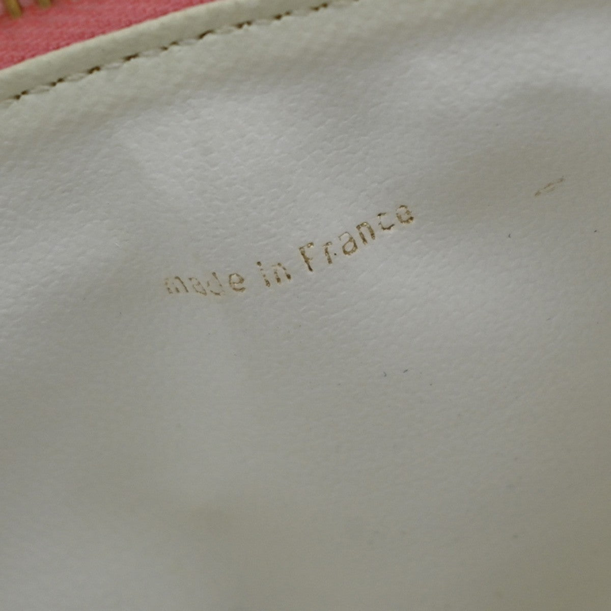 Chanel Vintage Timeless Cosmetic Case Caviar, PINK, LEATHER, Handbag