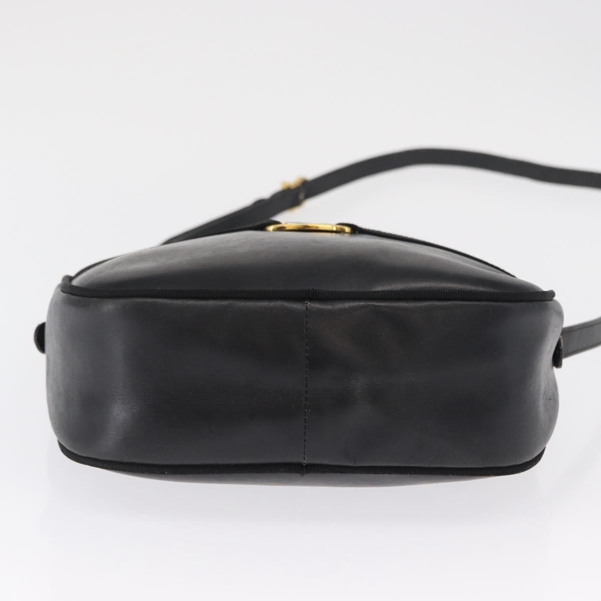 Salvatore Ferragamo Vara Bow camera Shoulder Bag Leather, BLACK, LEATHER, Shoulder bag