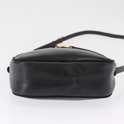 Salvatore Ferragamo Vara Bow camera Shoulder Bag Leather, BLACK, LEATHER, Shoulder bag