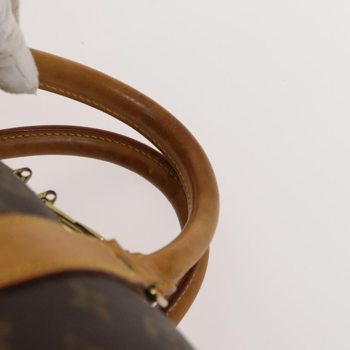 Louis Vuitton Keepall Bag Monogram Canvas, BROWN, CANVAS, Travel bag