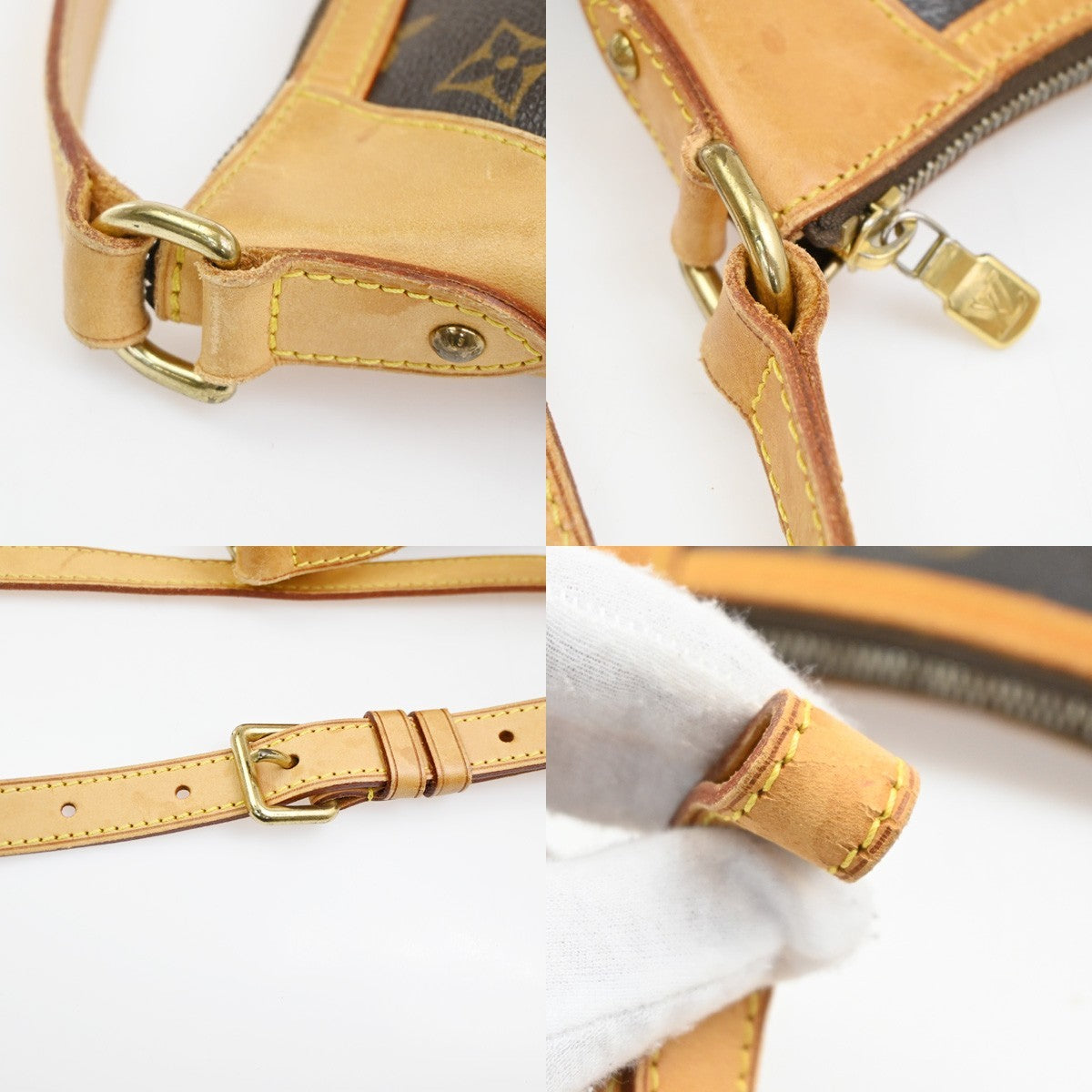 Louis Vuitton Odeon Handbag Monogram Canvas, BROWN, CANVAS, Shoulder bag