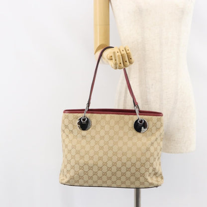 Gucci Eclipse Tote Medium, BEIGE, CANVAS, Tote bag