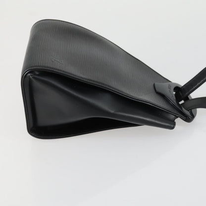 Louis Vuitton Minuit Handbag Epi Leather, BLACK, LEATHER, Shoulder bag
