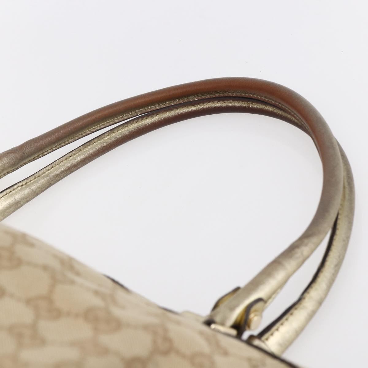 Gucci D-Ring Shoulder Bag GG Canvas, BEIGE, CANVAS, Tote bag