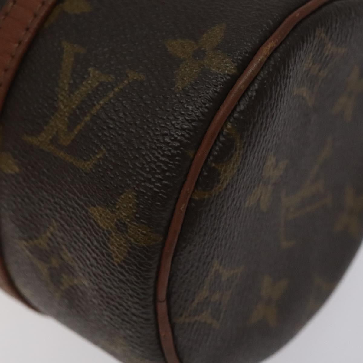 Louis Vuitton Papillon Handbag Monogram Canvas, BROWN, CANVAS, Handbag