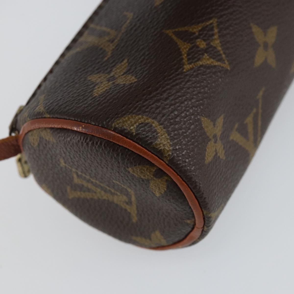 Louis Vuitton Papillon Pochette Monogram Canvas, BROWN, CANVAS, Handbag