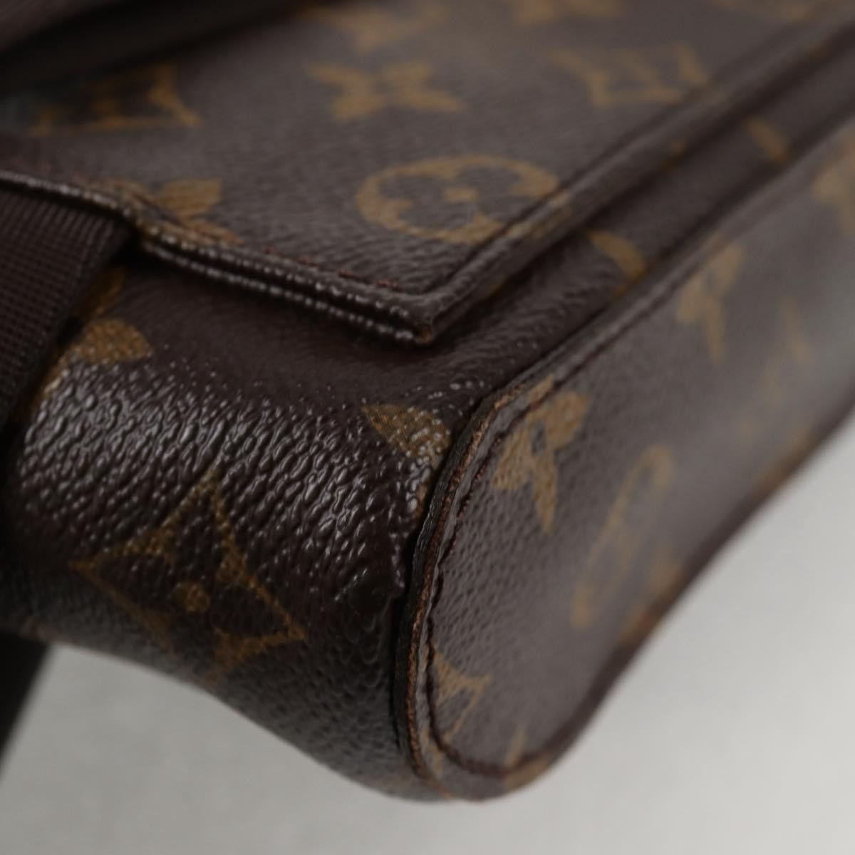 Louis Vuitton Geronimos Waist Bag Monogram Canvas, BROWN, CANVAS, Shoulder bag