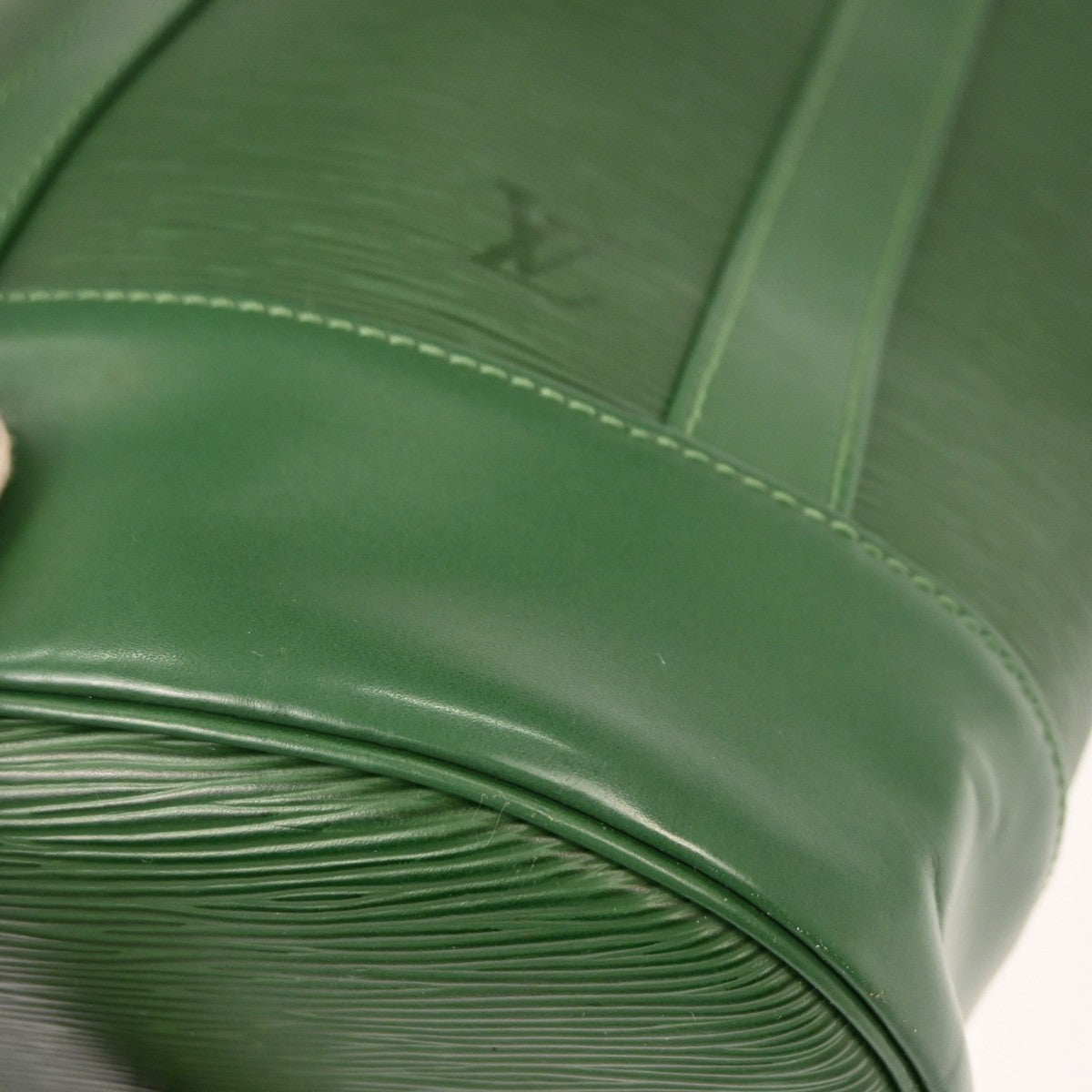 Louis Vuitton Randonnee Backpack Epi Leather, GREEN, LEATHER, Shoulder bag