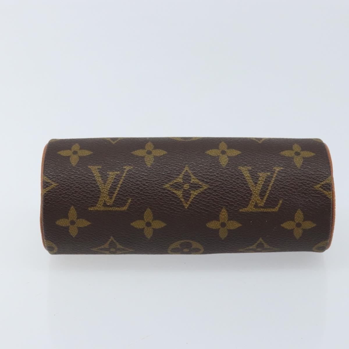 Louis Vuitton Papillon Pochette Monogram Canvas, BROWN, CANVAS, Clutche & pouche