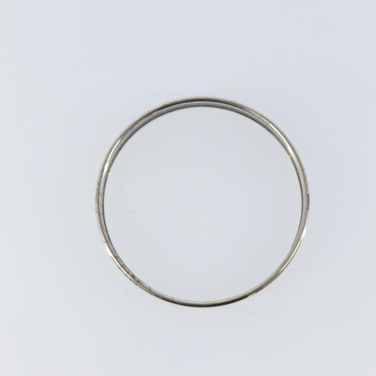 Hermes Caleche Bangle Bracelet Metal, NAVY, METAL, Bracelet