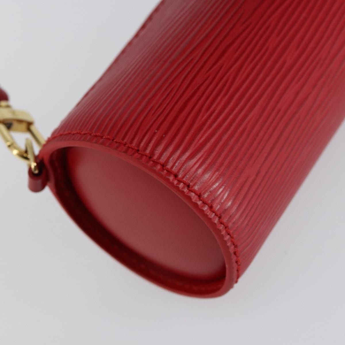 Louis Vuitton Soufflot Pochette Epi Leather, RED, LEATHER, Clutche & pouche