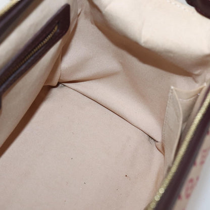 Louis Vuitton Josephine Handbag Mini Lin, RED, CANVAS, Handbag