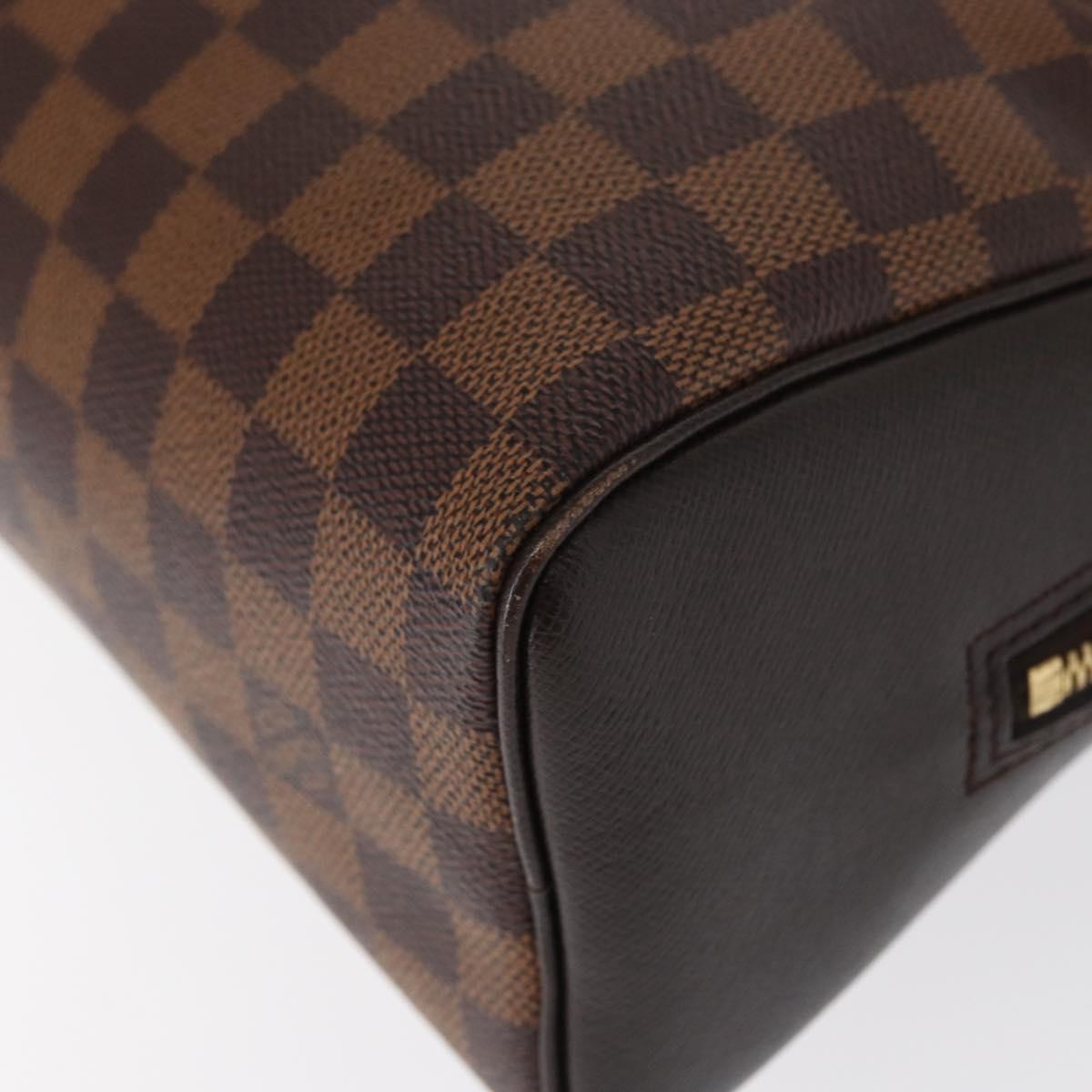 Louis Vuitton Brera Handbag Damier, BROWN, CANVAS, Handbag