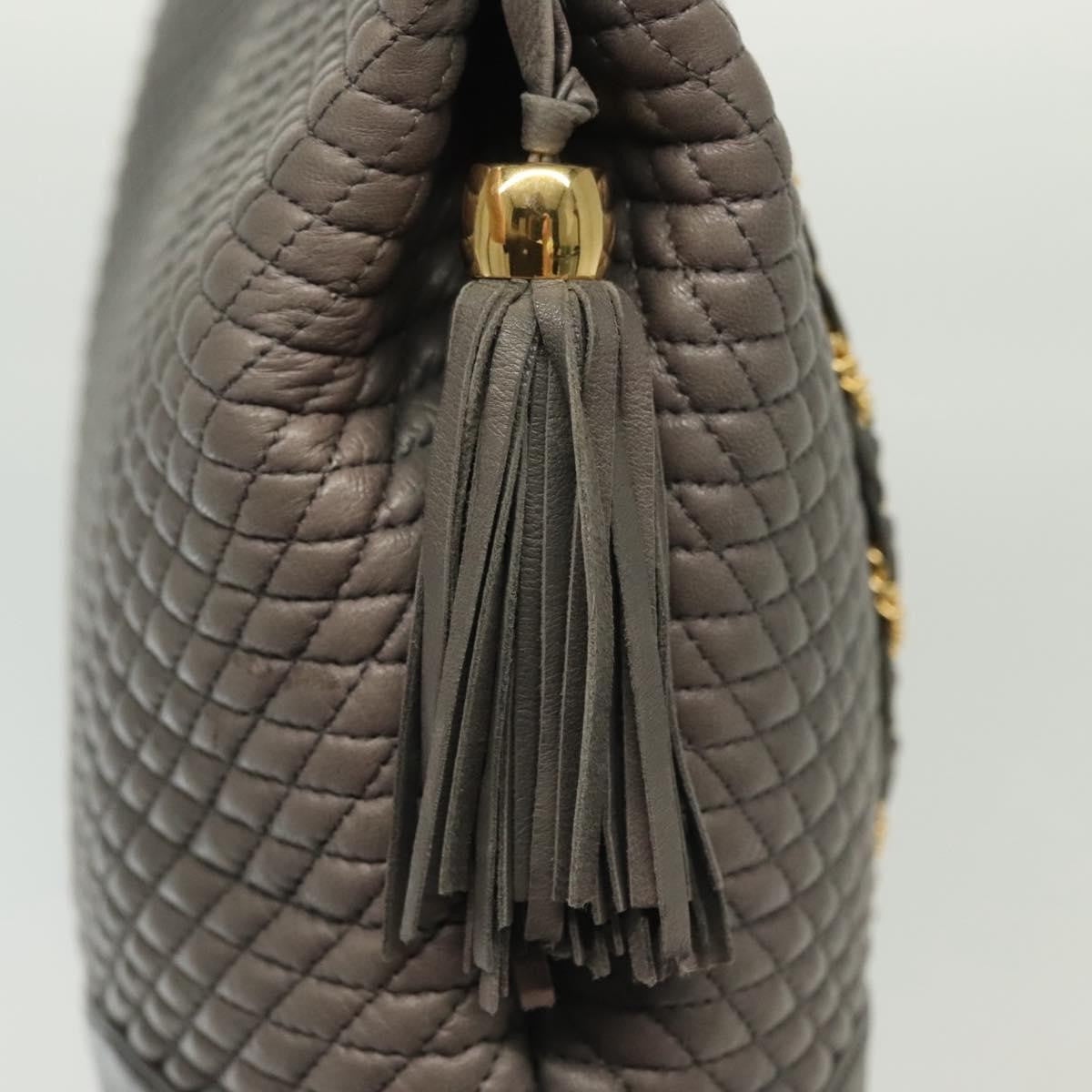 Bally Handbag Leather, GRAY, LEATHER, Handbag