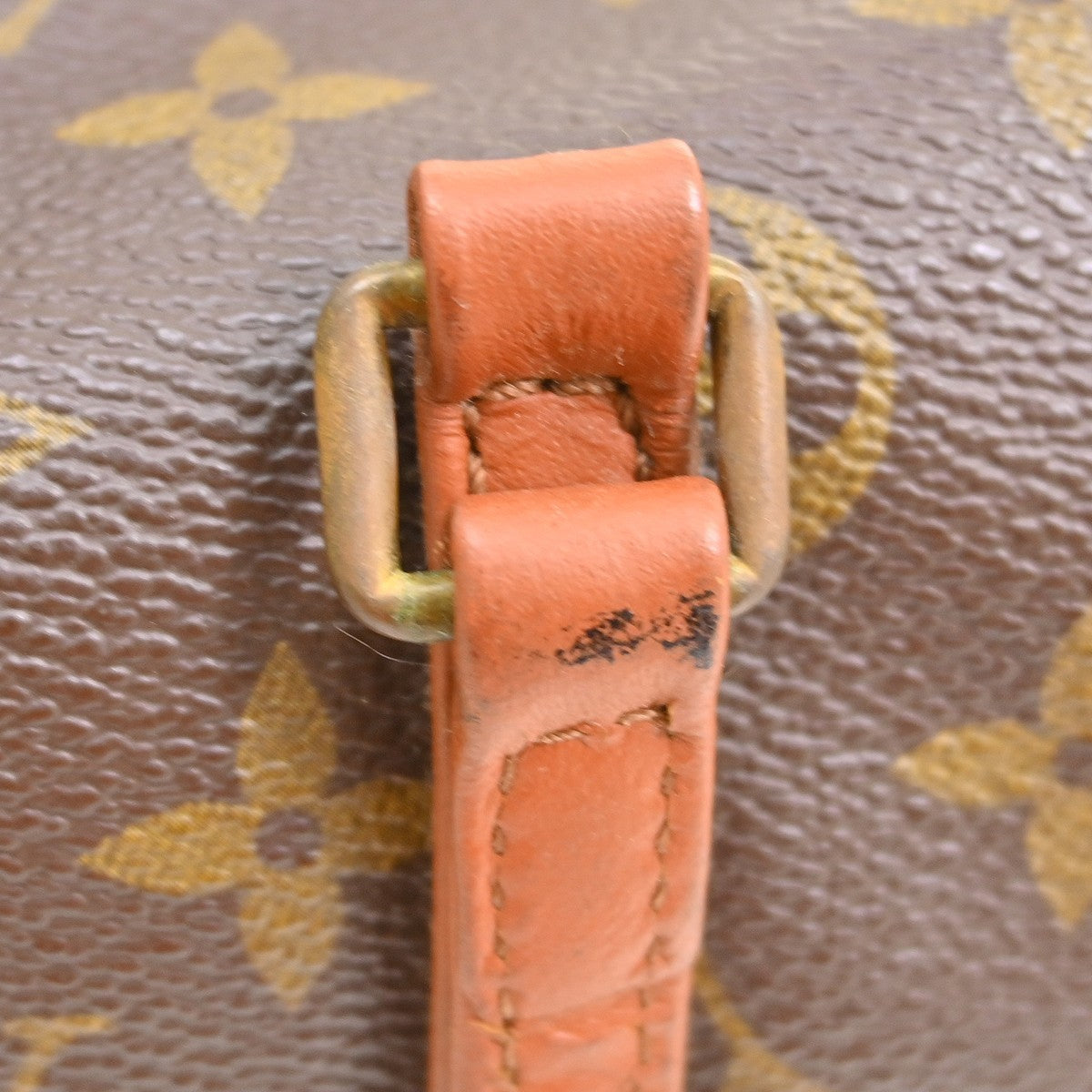 Louis Vuitton Papillon Handbag Monogram Canvas, Brown, Canvas, Handbag