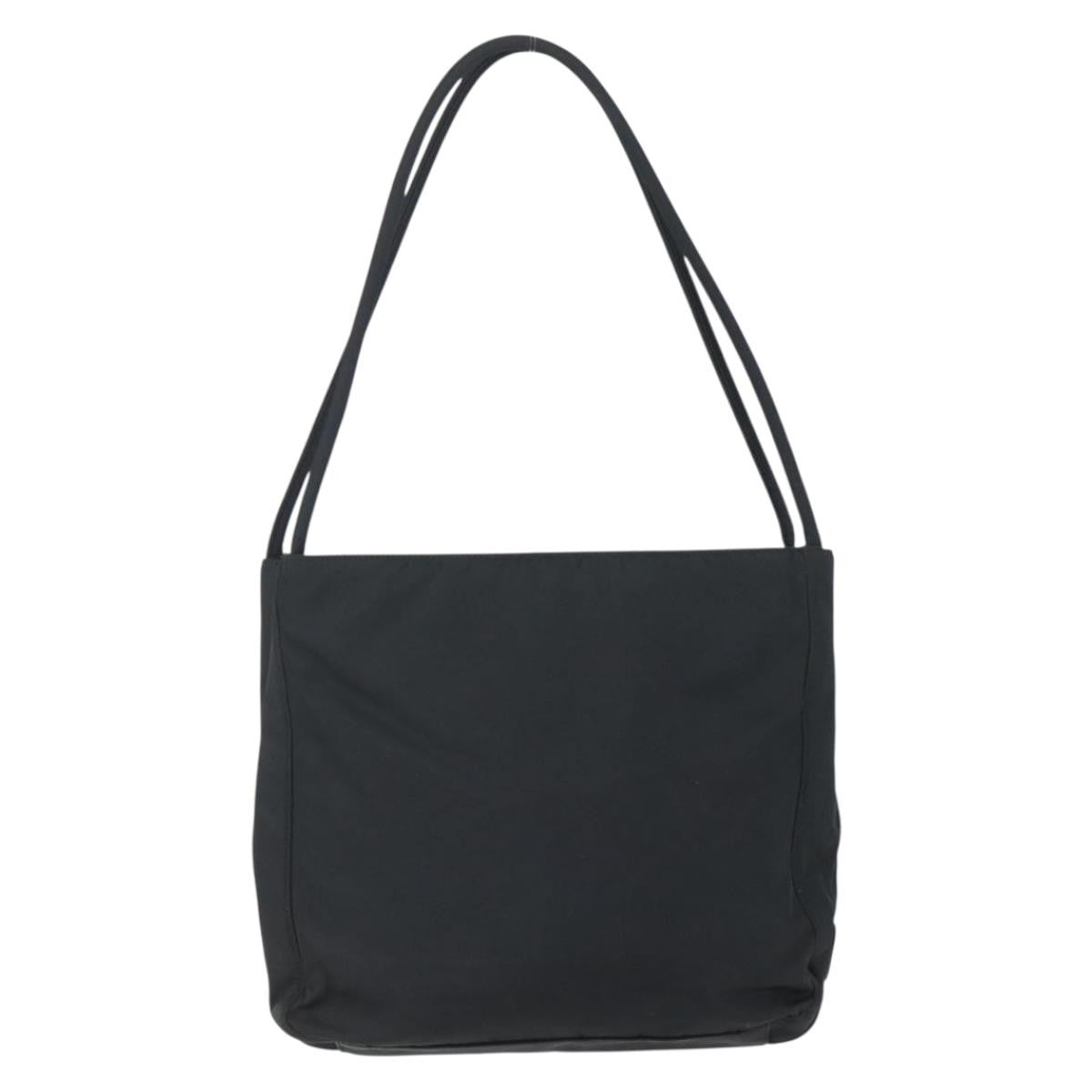 Prada Vintage Shoulder Bag Tessuto, BLACK, NYLON, Shoulder bag