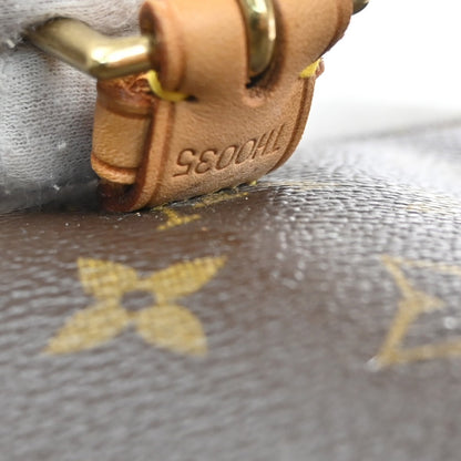 Louis Vuitton Sologne Handbag Monogram Canvas, BROWN, CANVAS, Shoulder bag