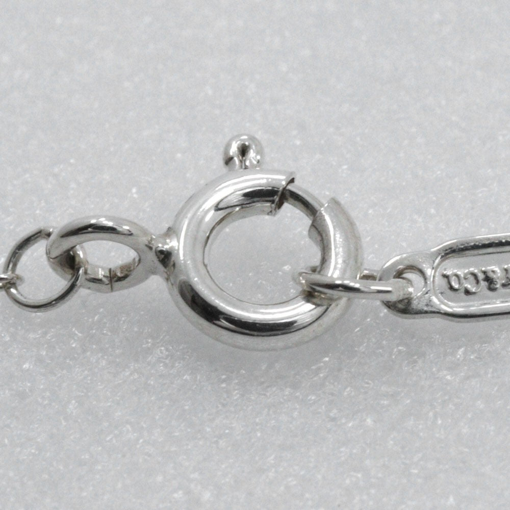 Tiffany & Co. Heart stencil Necklace Silver 925, SILVER, SILVER, Necklace