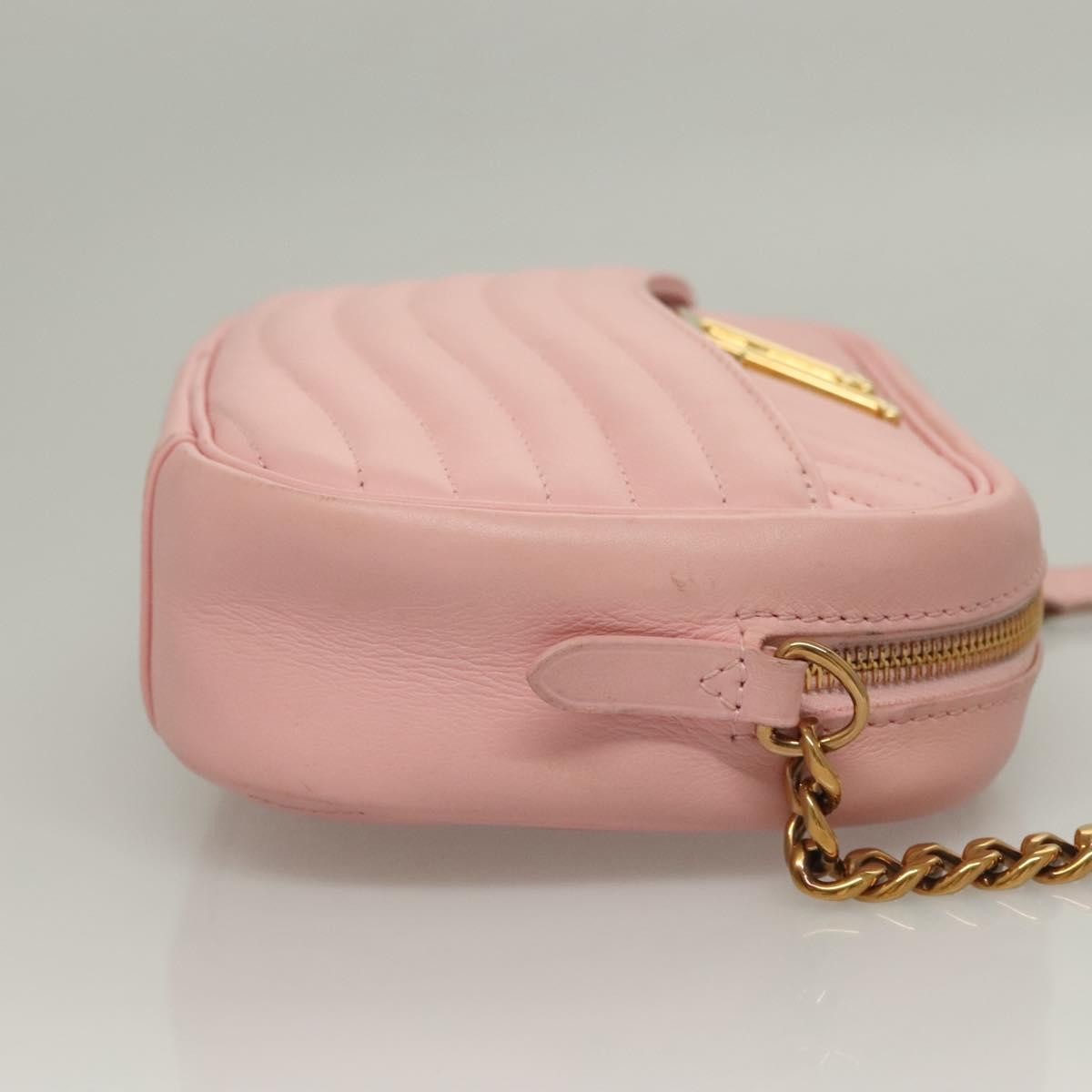 Louis Vuitton New Wave Camera Bag Quilted Leather, PINK, LEATHER, Crossbody bag
