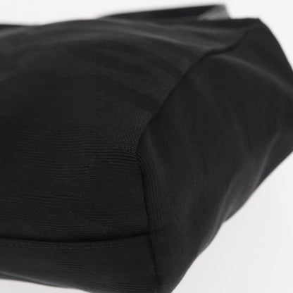 Fendi Vintage Handbag Canvas, Black, Canvas, Handbag