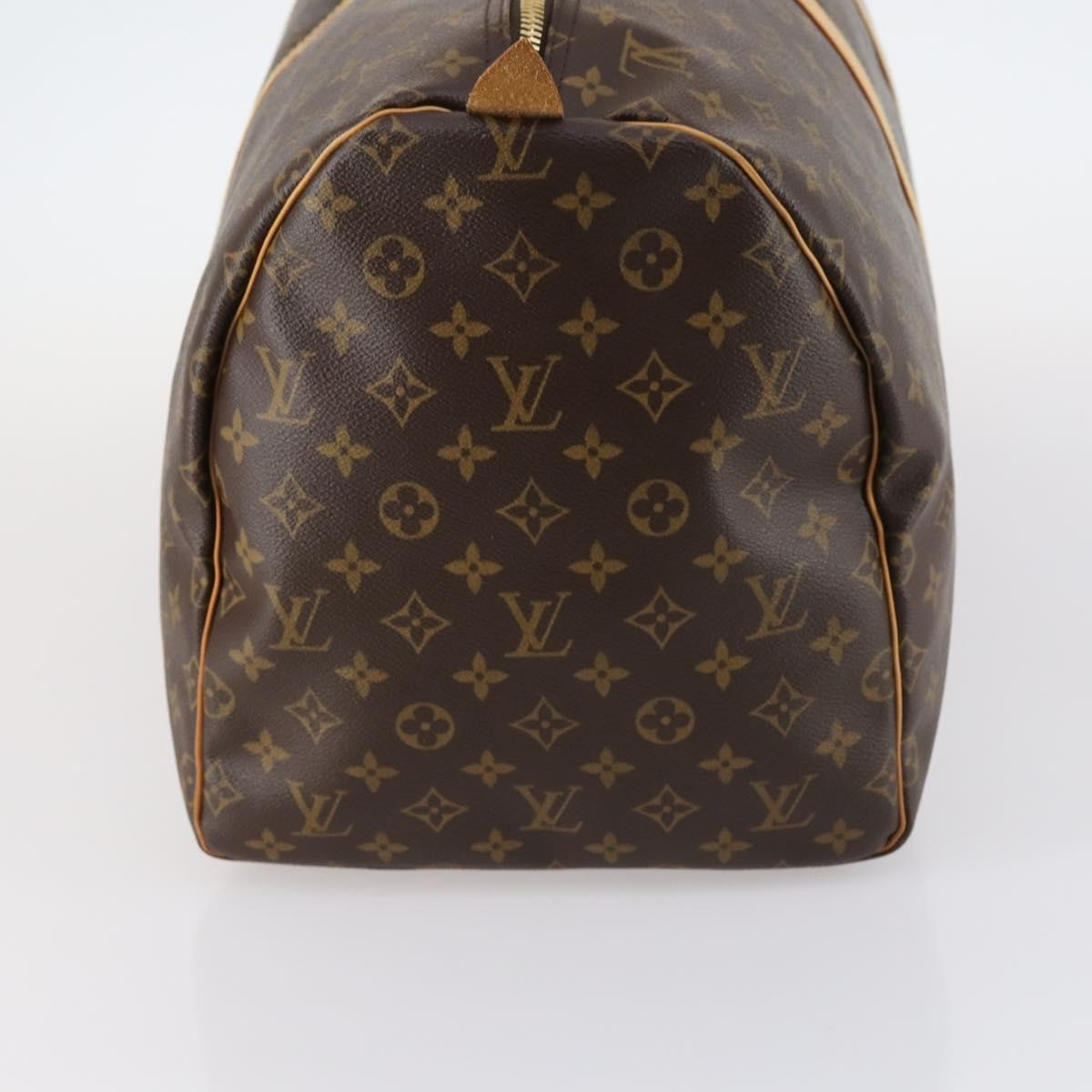 Louis Vuitton Keepall Bag Monogram Canvas, Brown, Canvas, Travel Bag