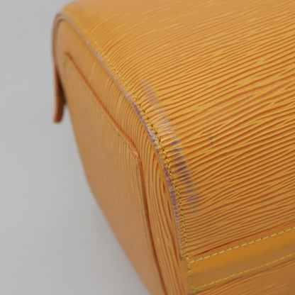 Louis Vuitton Speedy Handbag Epi Leather, YELLOW, LEATHER, Handbag