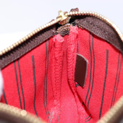 Louis Vuitton Pochette Accessoires Limited Edition Damier, BROWN, CANVAS, Clutche & pouche