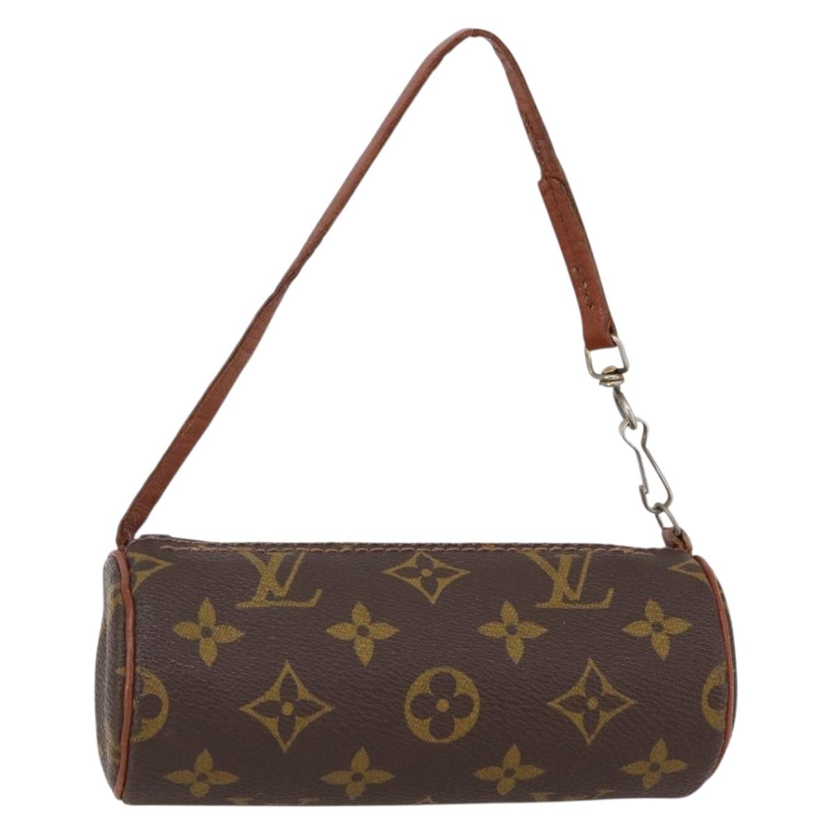 Louis Vuitton Papillon Pochette Monogram Canvas, Brown, Canvas, Clutch