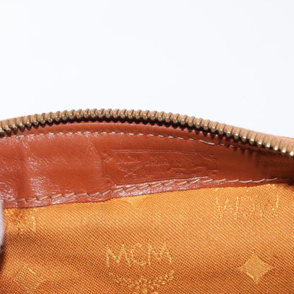 MCM Visetos logogramme Handbag Canvas and Leather, BROWN, CANVAS, Handbag