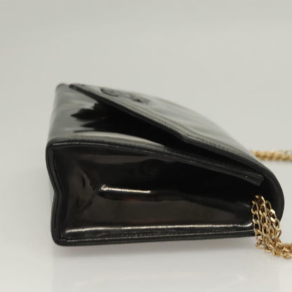 Chanel CC Envelope Flap Crossbody Patent leather, BLACK, PATENT_LEATHER, Clutche & pouche