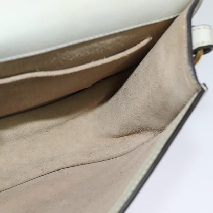 Chloe Nile Crossbody Bag Leather, GRAY, LEATHER, Crossbody bag