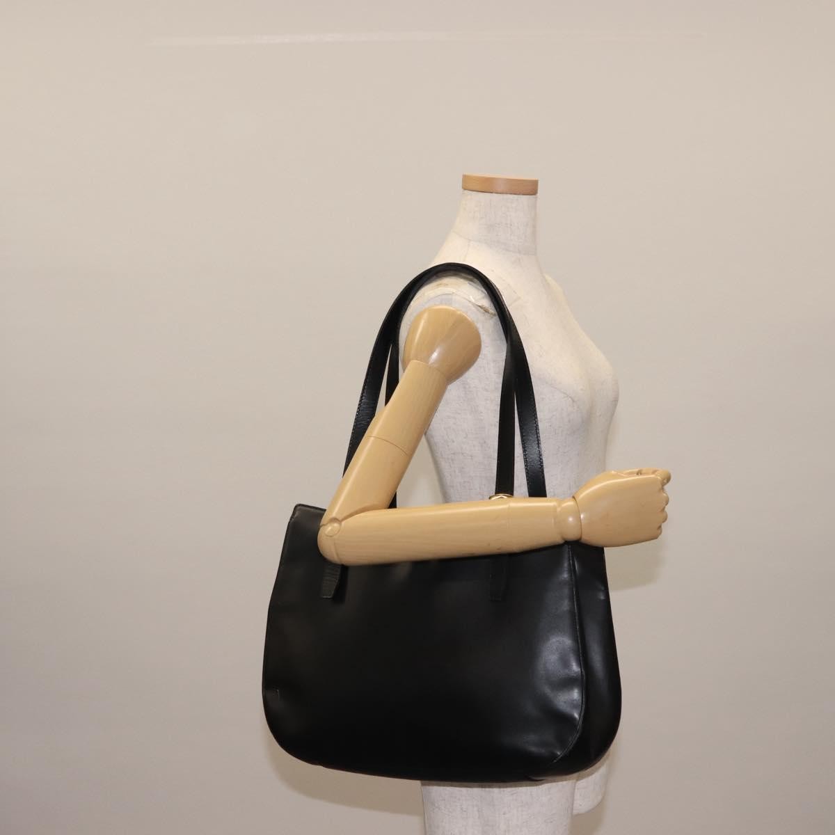 Celine Tote bag Leather, BLACK, LEATHER, Tote bag