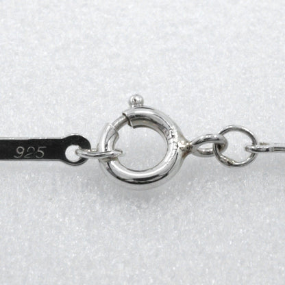 Tiffany & Co. Elsa Peretti Open Heart Pendant Necklace Sterling Silver, SILVER, SILVER, Necklace