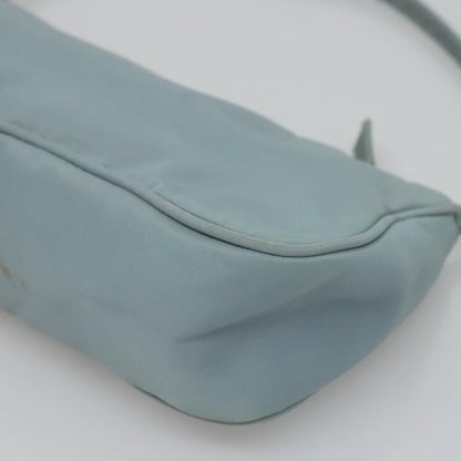 Prada Pochette Shoulder Bag Tessuto, BLUE, NYLON, Clutche & pouche