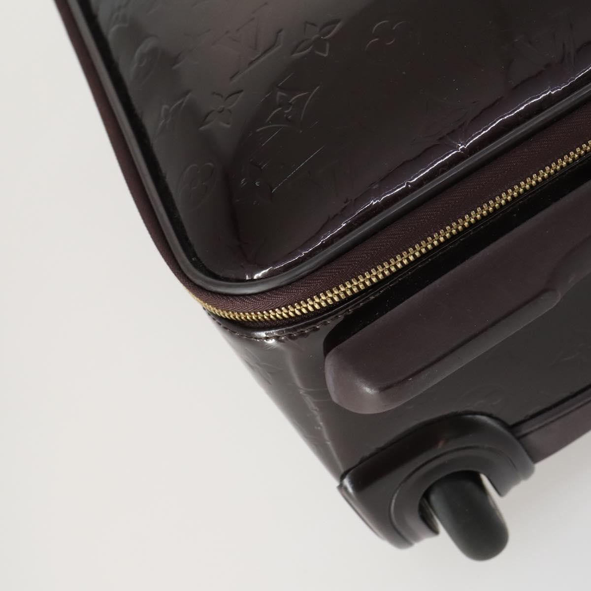 Louis Vuitton Pegase Luggage Monogram Vernis, BROWN, PATENT_LEATHER, Travel bag