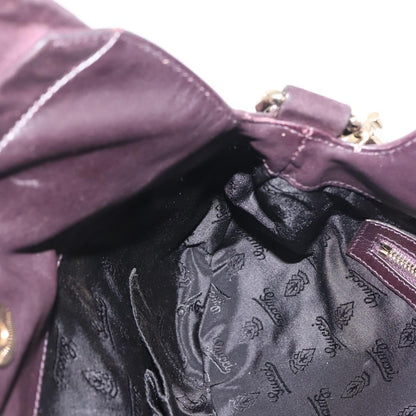 Gucci Hysteria Convertible Top Handle Bag Suede, BURGUNDY, SUEDE, Handbag