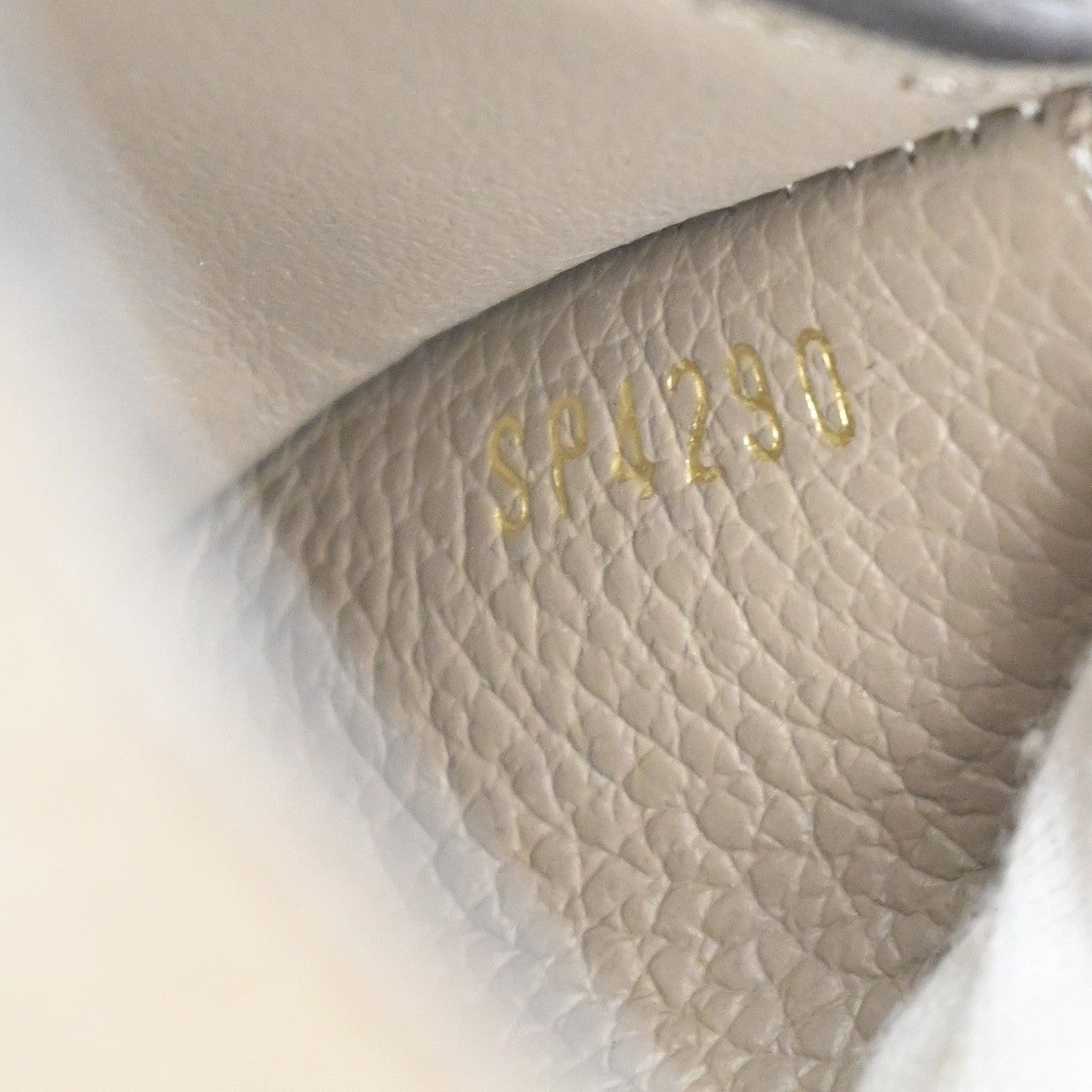 Louis Vuitton Zoe Wallet Monogram Empreinte Leather, BEIGE, LEATHER, Wallets