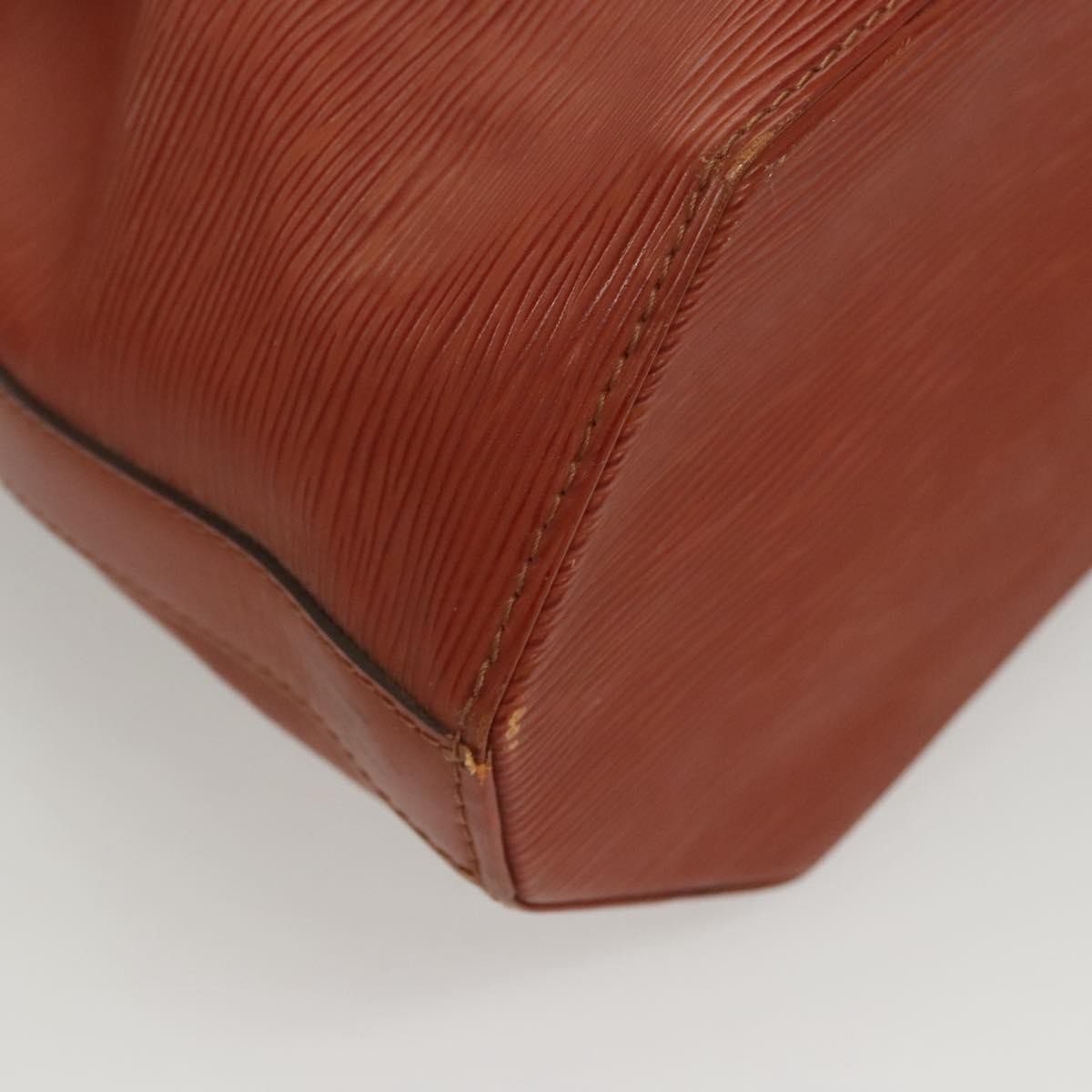 Louis Vuitton Vintage Sac d'Epaule Handbag Epi Leather, BROWN, LEATHER, Handbag