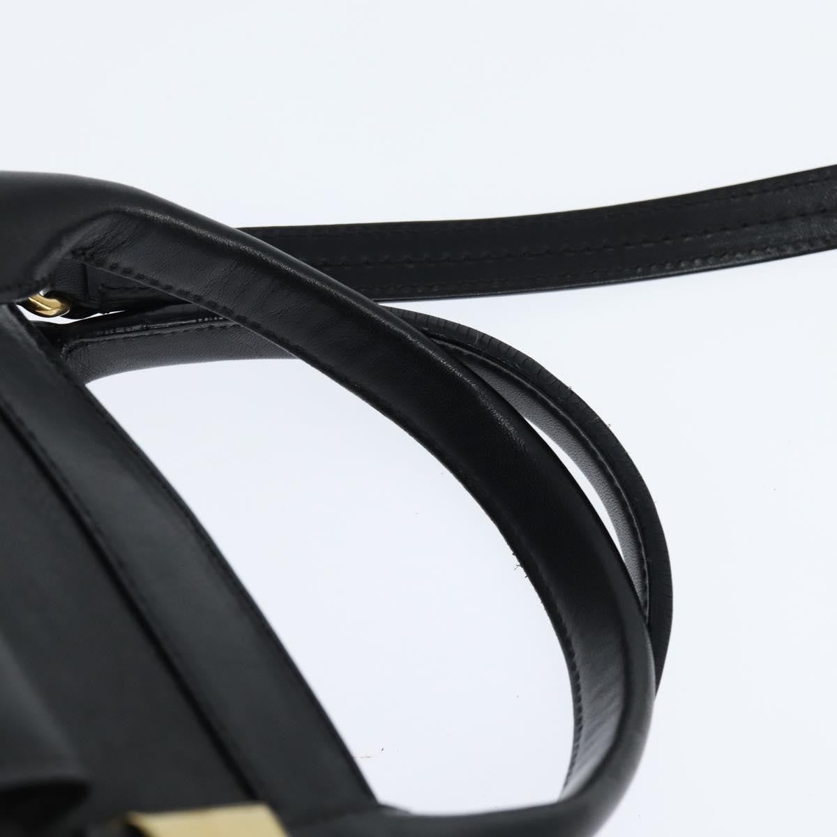 Chloe Alice Satchel Leather, BLACK, LEATHER, Handbag