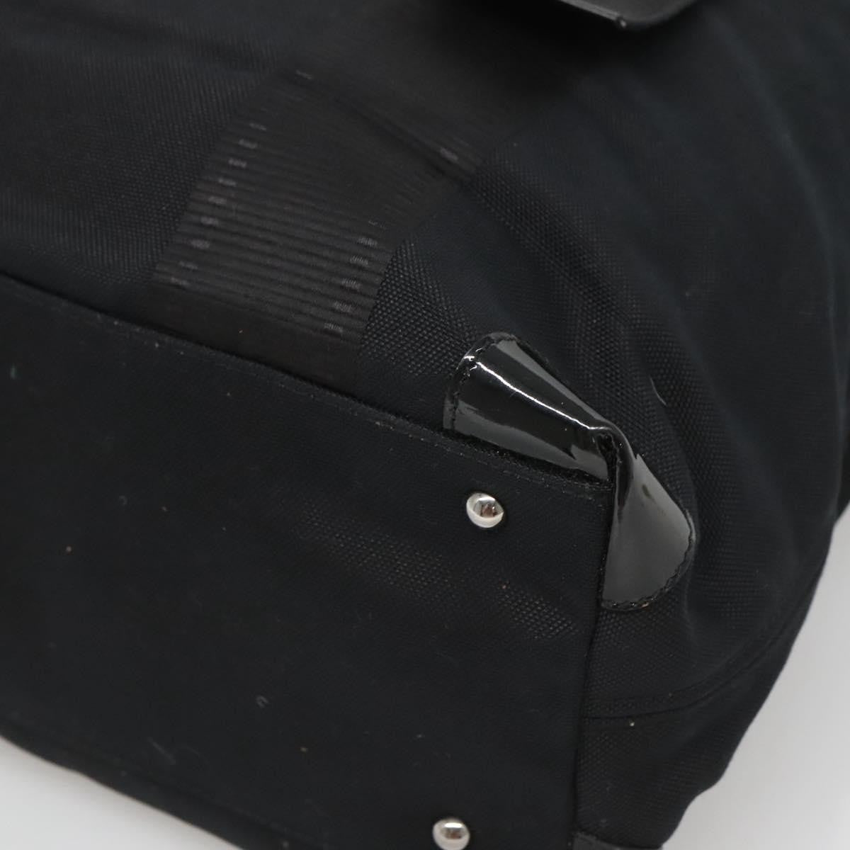 Salvatore Ferragamo Vala tote Canvas, BLACK, CANVAS, Tote bag