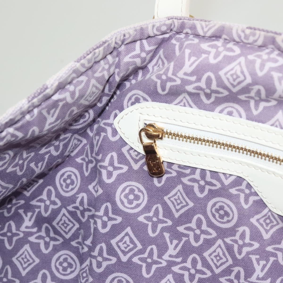 Louis Vuitton Tahitienne Cabas Canvas, PURPLE, CANVAS, Tote bag