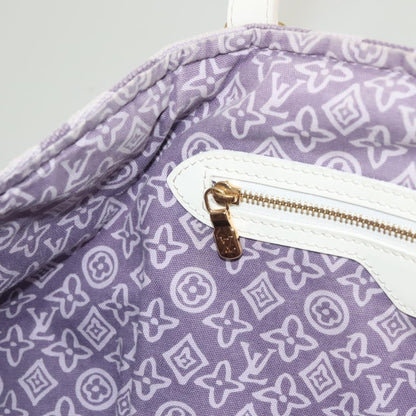 Louis Vuitton Tahitienne Cabas Canvas, PURPLE, CANVAS, Tote bag