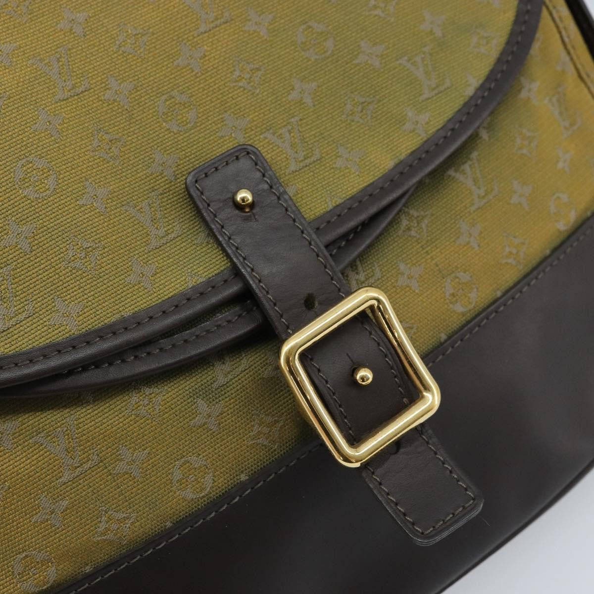 Louis Vuitton Marjorie Handbag Mini Lin, KHAKI, CANVAS, Shoulder bag