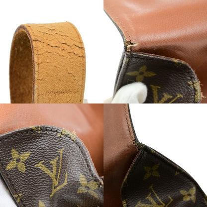 Louis Vuitton Cartouchiere Handbag Monogram Canvas, BROWN, CANVAS, Shoulder bag