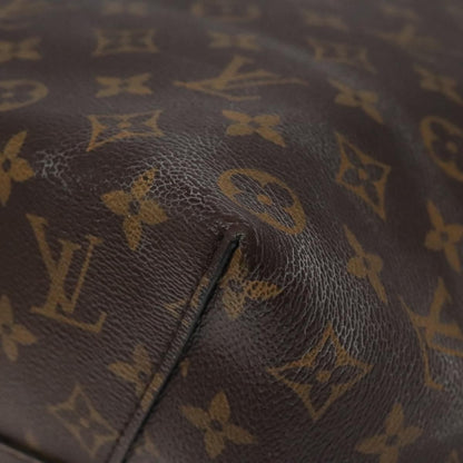 Louis Vuitton Flower Hobo Monogram Canvas with Leather, BROWN, CANVAS, Shoulder bag