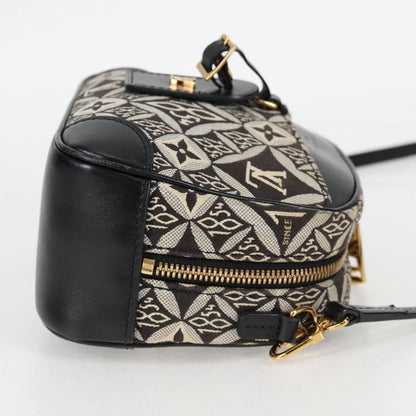 Louis Vuitton Deauville Handbag Limited Edition Since 1854 Monogram Jacquard, BLACK, CANVAS, Shoulder bag