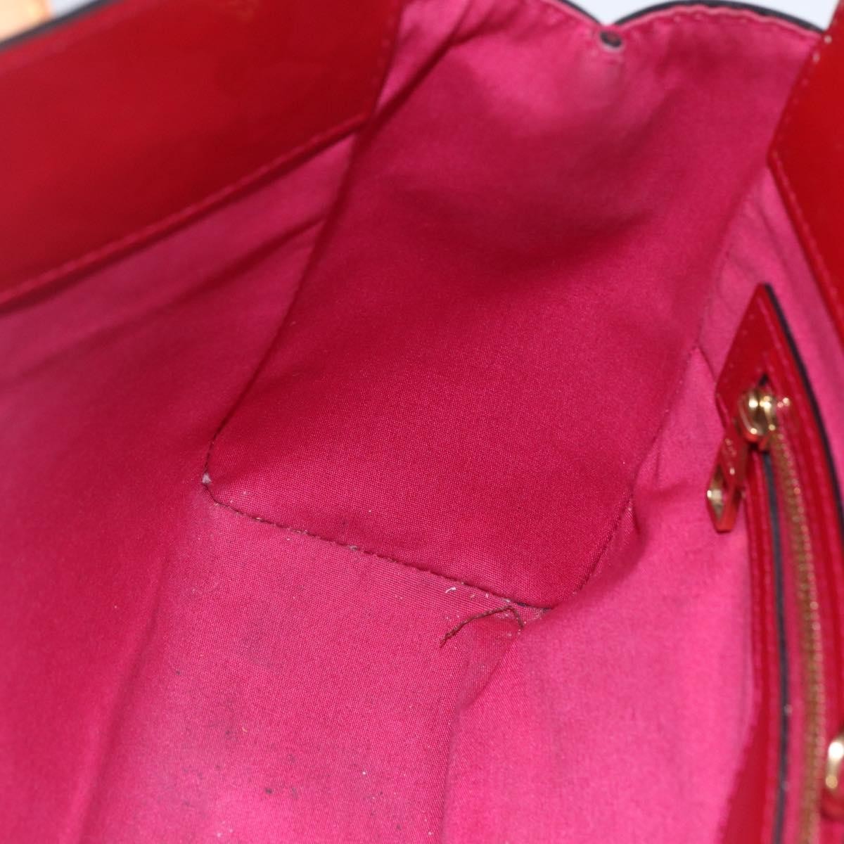 Louis Vuitton Catalina Handbag Monogram Vernis, PINK, PATENT_LEATHER, Handbag