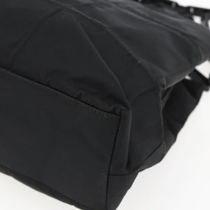 Prada Vintage Tote Tessuto, BLACK, NYLON, Tote bag