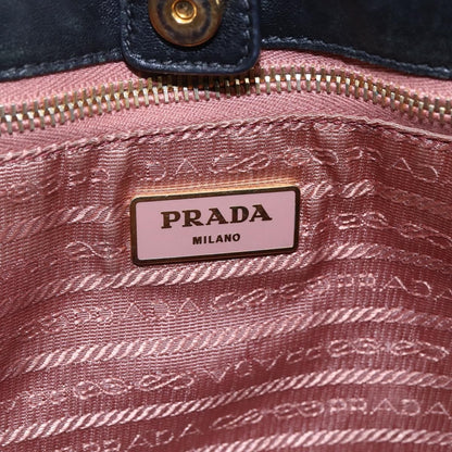 Prada Bow Tote Tessuto, BLACK, NYLON, Handbag